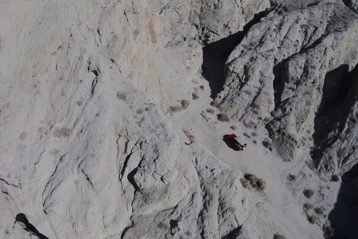 a close up of a rock